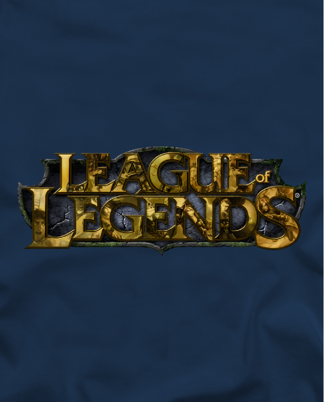 Marškinėliai League of Legends logo